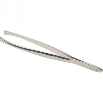 Пинцет прямой, никель DEWAL 062 Пинцет прямой, никель DEWAL 062